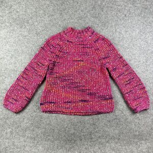 GAP Sweater Womens Small Multi Marl Knit Pullover Acrylic Warm Cozy Lightweight